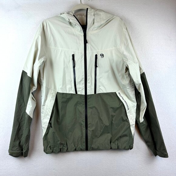 Mountain Hardwear Zip Jacket Mens Size S Windbreaker Active Hiking Camping